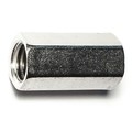 Midwest Fastener Coupling Nut, 1/2"-13, 18-8 Stainless Steel, Not Graded, 1-3/4 in Lg, 10 PK 53785